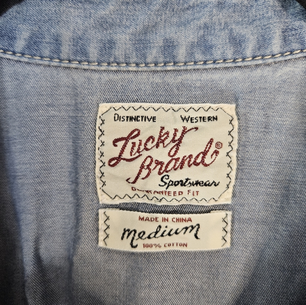 Lucky Brand Blue Denim Mini Dress - Picture 4 of 11
